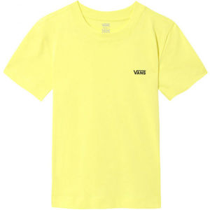 Vans WM JUNIOR V BOXY Dámské tričko, Žlutá,Černá, velikost L