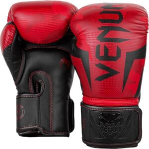 Venum ELITE BOXING GLOVES Boxerské rukavice, červená, velikost 14