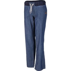 Willard KANGA Dámské kalhoty džínového vzhledu, Modrá,Tmavě modrá, velikost