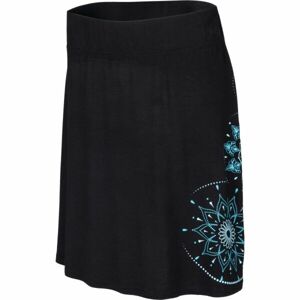 Willard LOVA Dámská úpletová sukně, černá, veľkosť XL