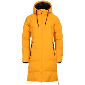 Willard RETA Dámský prošívaný kabát, žlutá, velikost L