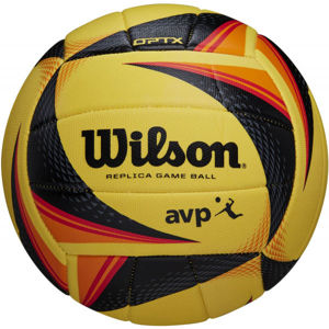 Wilson OPTX AVP REPLICA Volejbalový míč, žlutá, velikost 5