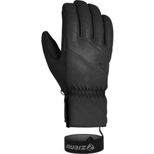 Ziener KUMA AS W Dámské lyžařské rukavice, černá, velikost 8