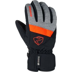 Ziener LEIF GTX JUNIOR Dětské lyžařské rukavice, černá, velikost 5